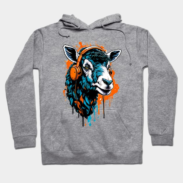 Sheep funny art lover Hoodie by T-shirt US